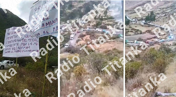 Comunidades de Mariscal Gamarra anuncian bloqueo de vía en rechazo a paso de camiones mineros 